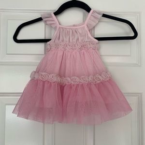 Truly Scrumptious by Heidi Klum Baby Girl Pink Dress size 9 months